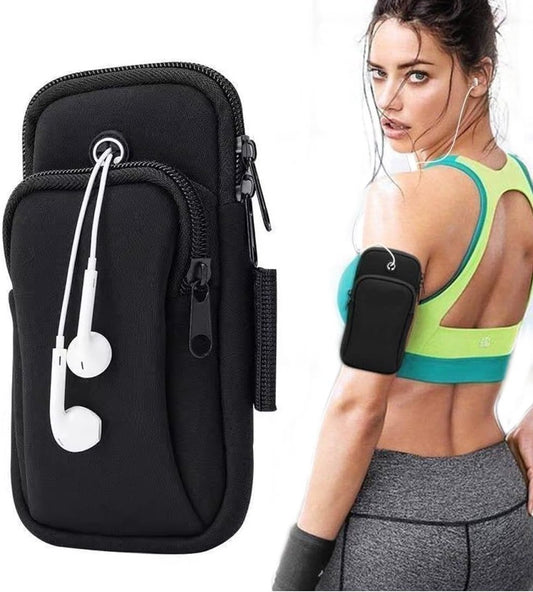 Running Armband - Phone Armband - Wearable Phone Armband - With Earphone Hole and Phone Pocket for Running - V1188-ZXY-10915