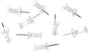 Set of 200 Transparent Push Pins - 11mm Long - Suitable for noticeboards, cards, posters and craft projects V1188-ZXY-10919