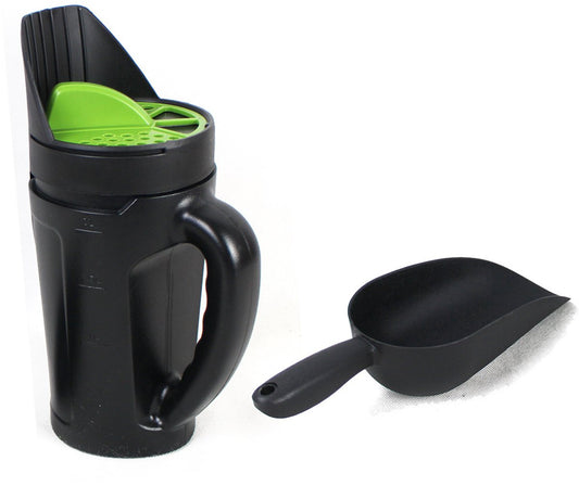 Hand spreader for seed and salt - planting machine for vegetable seeds - spreader for snow salt - adjustable V1188-ZXY-10934