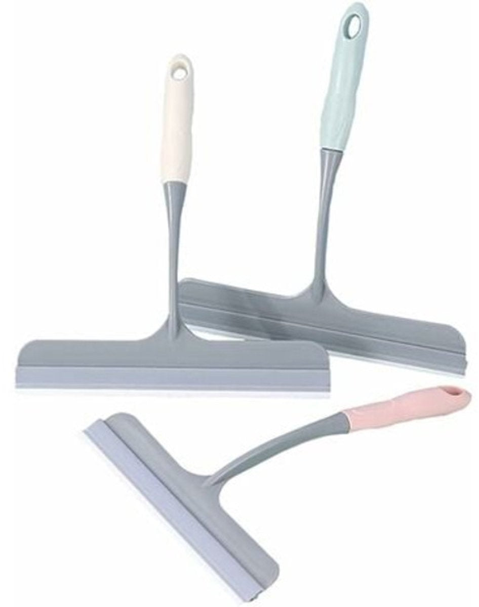 Household Scrapers - Silicone Shower Scrapers Bathroom Window and Tile Scrapers - 3 Pieces V1188-ZXY-10940