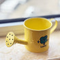Casting Kettle - Iron Garden Small Household Casting Kettle - Bucket - Four-Leaf Clover - Yellow V1188-ZXY-10967