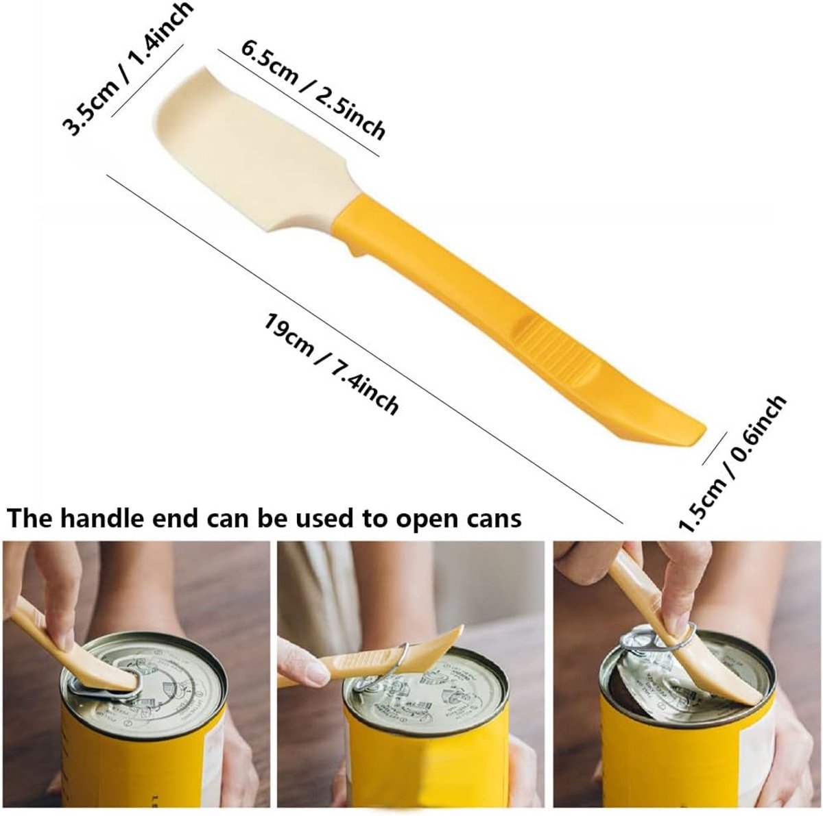 Baking Spatula - Kitchen Spatula - Household 2-in-1 Baking Spatula - Spatula for cream, jam and butter - V1188-ZXY-10974