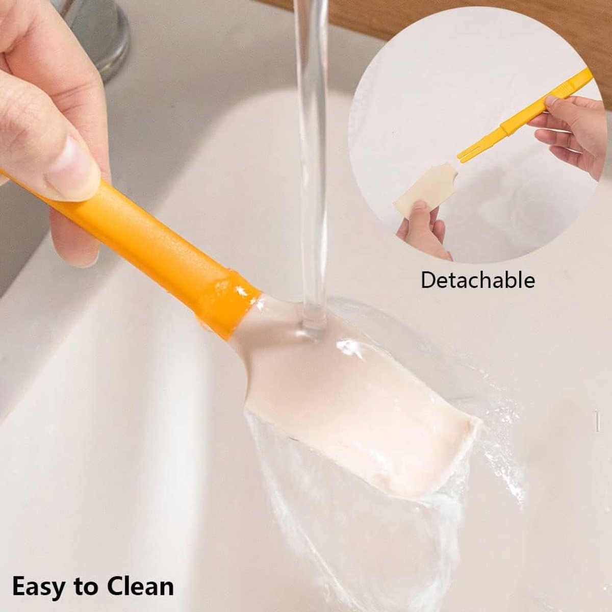 Baking Spatula - Kitchen Spatula - Household 2-in-1 Baking Spatula - Spatula for cream, jam and butter - V1188-ZXY-10974
