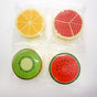 Dishwashing sponge - 4-piece set - Double-sided cleaning sponge - Dish cloth - Suitable for kitchen and V1188-ZXY-10986