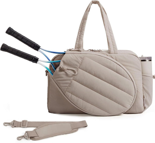 Tennis Bag - Tennis Backpack - 42L with Shoe Compartment - Sports Bag - Waterproof Racket Bag - Protective V1188-ZXY-10988