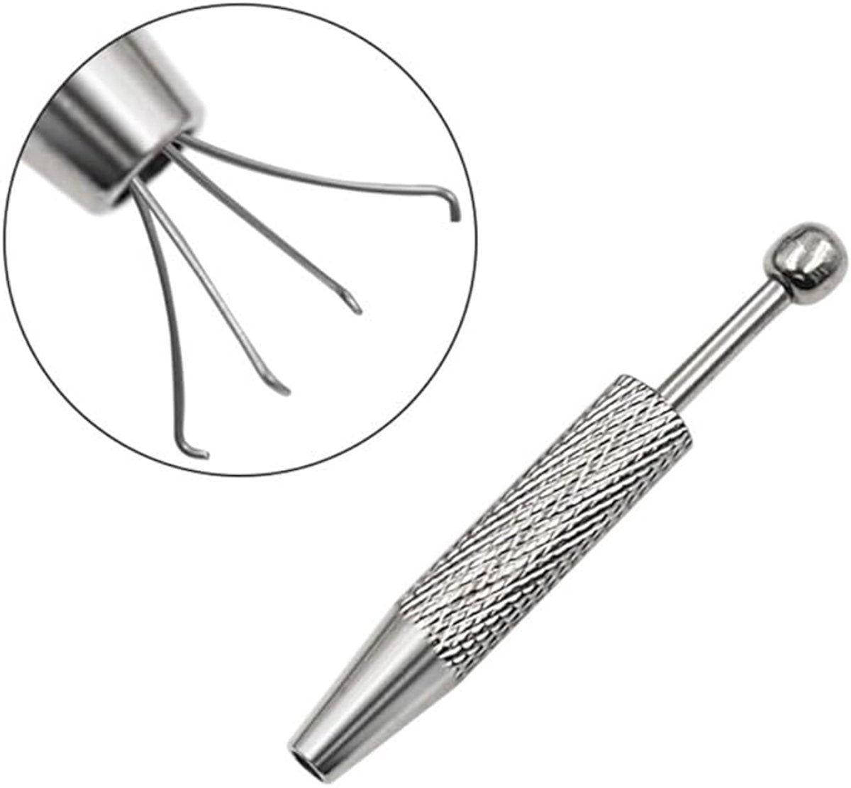 1 piece - Stainless steel anti-slip - Loose diamond gripper - Four-jaw clamp V1188-ZXY-10998