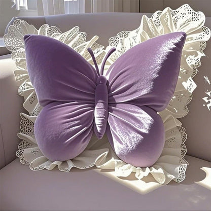 Decorative Cushions - Butterfly-shaped decorative cushion - Soft, supportive cushion - Suitable for office V1188-ZXY-11000