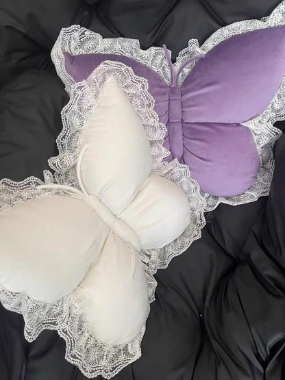 Decorative Cushions - Butterfly-shaped decorative cushion - Soft, supportive cushion - Suitable for office V1188-ZXY-11000