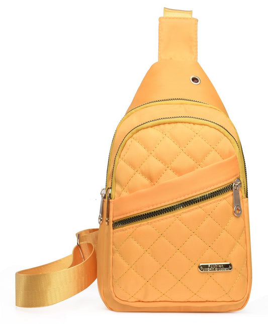 Unisex Shoulder Bag - 5 Storage Pockets & Cable Grommet - Women's Crossbody Bag - Men's Crossbody Bag - V1188-ZXY-11015