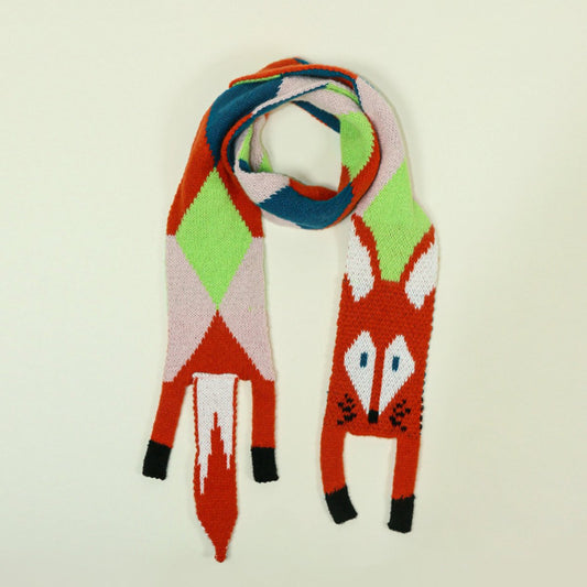 Scarves - Women's Winter Scarves - Warm Scarves - Cute Fox Scarves - 140cm - Stylish Gift - A Gift for Her (A) V1188-ZXY-11033