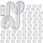 Hanger Hooks | Hooks - S-Hook Hangers - Transparent - 100 Pieces - Coat Hook - Space-Saving Hanger Connector V1188-ZXY-11036