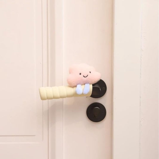 Protective Cover - Set of Two - Cute Cloud-Shaped Door Handle Gloves - Decorative Door Handle Protector Cover V1188-ZXY-11044