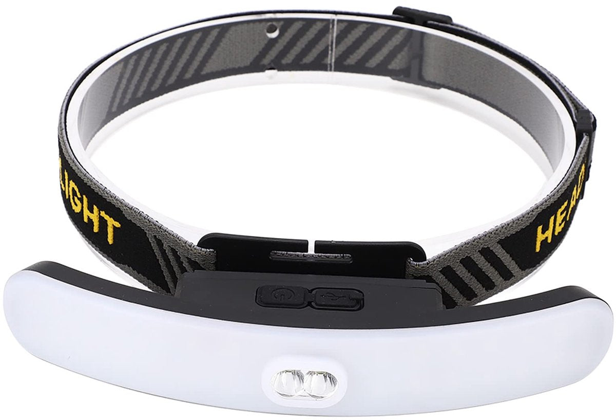 Headlamp LED Rechargeable - Headlight - COB Headlamp - 6 Light Modes - USB Rechargeable - Headlamp Flashlight V1188-ZXY-11068