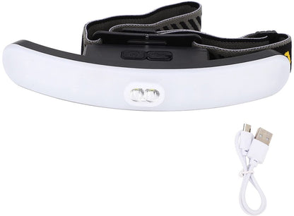 Headlamp LED Rechargeable - Headlight - COB Headlamp - 6 Light Modes - USB Rechargeable - Headlamp Flashlight V1188-ZXY-11068