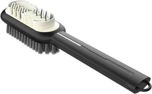 Shoe Brush - 2-in-1 Matte Shoe Brush - Soft Cleaning Brush - Silicone Brush - Provides optimal care for suede V1188-ZXY-11074