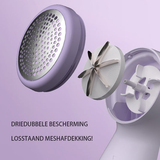 Rechargeable Lint Remover with Display - Lint Remover - Suction and Shave Function - Lint Remover - Type-C V1188-ZXY-11090