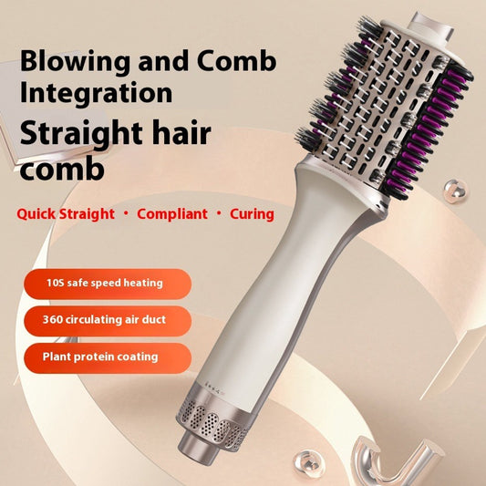 3-in-1 Multistyle Hair Dryer - Dryer, Styling Brush & Curling Iron - Hair Dryer Brush - Curling Brush - 650W, V1188-ZXY-11107