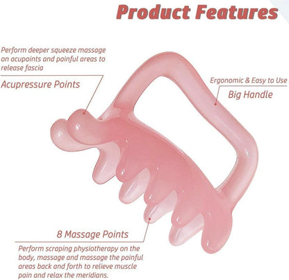 Massage Tool - Myofascial Release - Relieves Tension - Pink V1188-ZXY-11109
