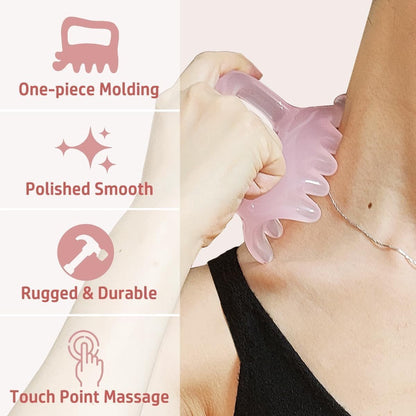 Massage Tool - Myofascial Release - Relieves Tension - Pink V1188-ZXY-11109