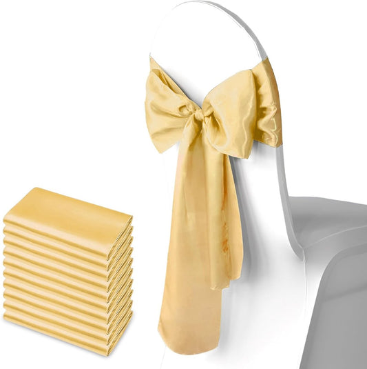 Elastic Chair Covers - 10 Pieces - Chair Covers - Chair Bows - Chair Decorations - Christmas Decorations - V1188-ZXY-11121