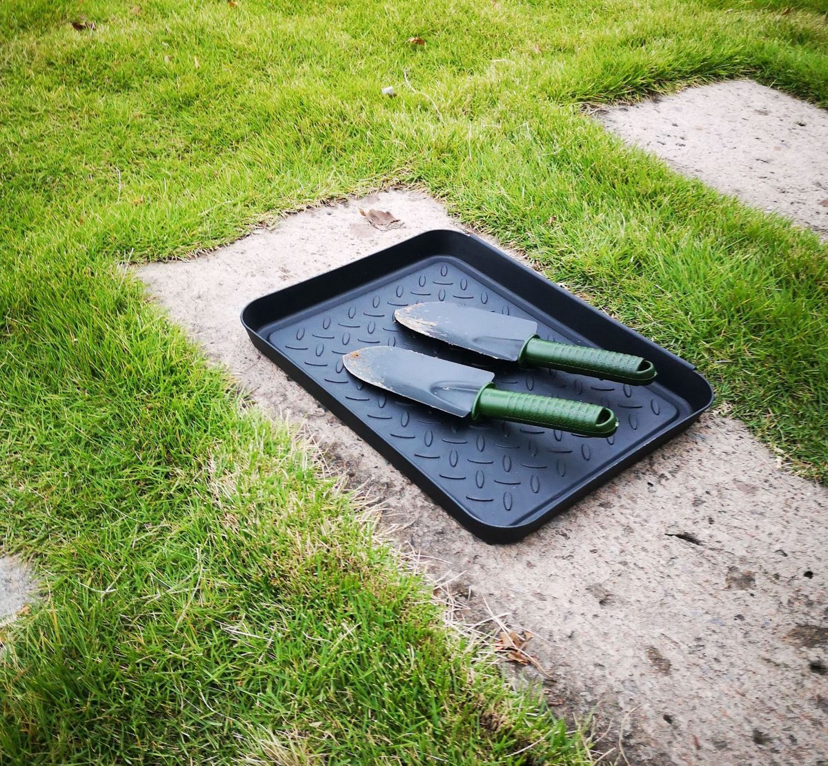 3-piece universal tray - multifunctional - plastic - rectangular tray - black V1188-ZXY-11161