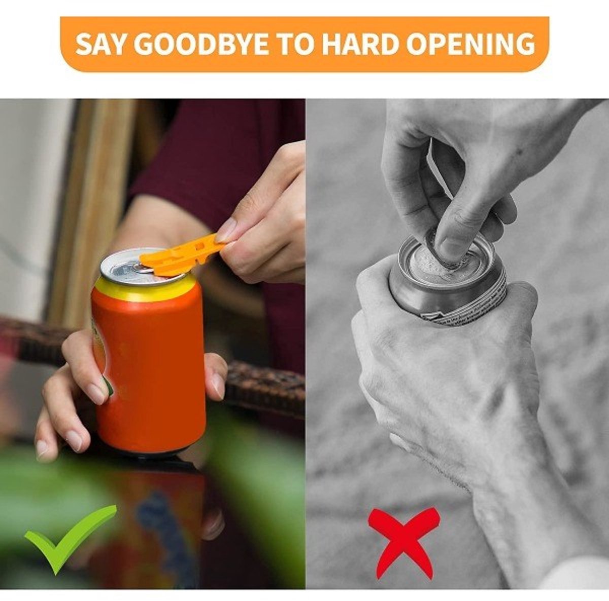 Simple Manual Can Opener - 6 Colors Beer Can Opener V1188-ZXY-11172