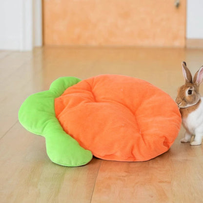 Pet Sleeping Mat - Warm Blanket - Soft Fabric - Cute Radish Shape - Suitable for Cats and Dogs (S-25*33cm) V1188-ZXY-11183