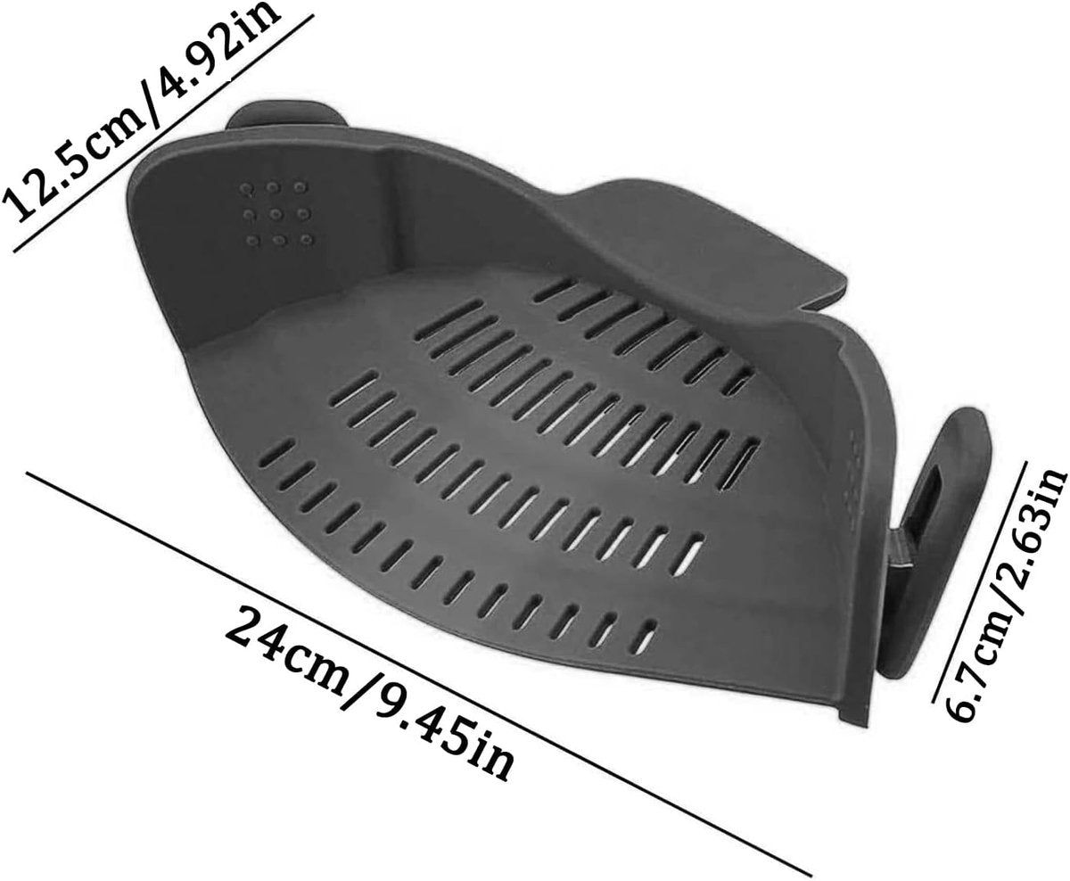 Water Filter - Cookware Filter - Pasta Drainer - Suitable for all cookware - Perfect for draining pasta, V1188-ZXY-11184