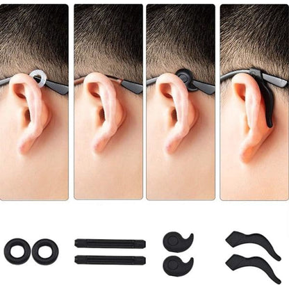 Ear Support - Non-slip Silicone Glasses - Frames - 24 Pairs V1188-ZXY-11200