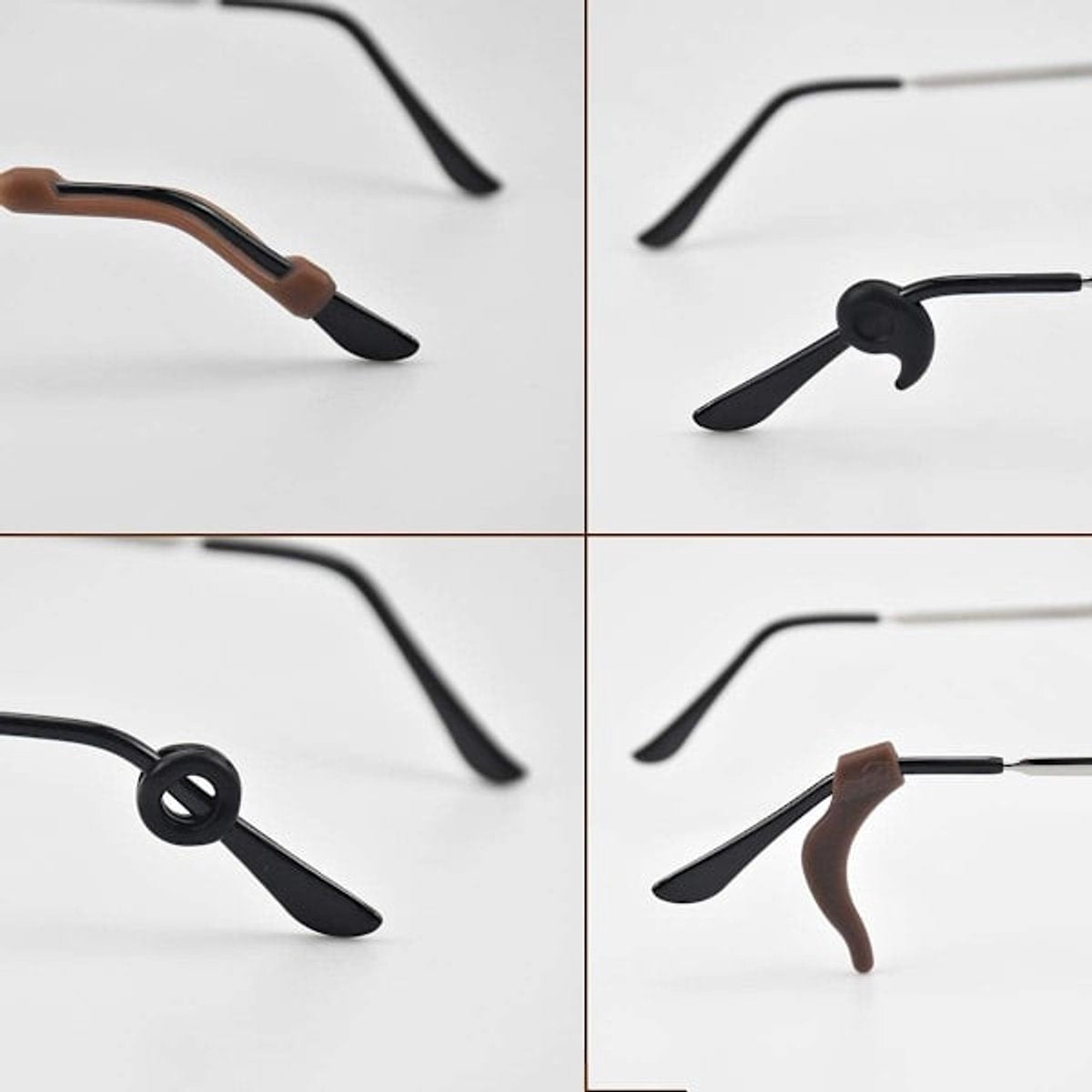 Ear Support - Non-slip Silicone Glasses - Frames - 24 Pairs V1188-ZXY-11200