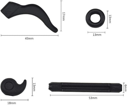 Ear Support - Non-slip Silicone Glasses - Frames - 24 Pairs V1188-ZXY-11200