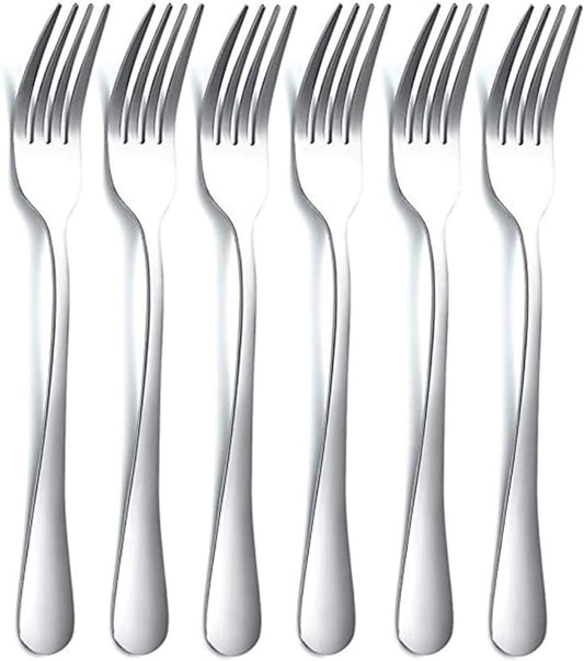 Cutlery Forks - 6 pieces - Stainless steel cutlery forks - Cutlery set - Suitable for Western dishes, V1188-ZXY-11214