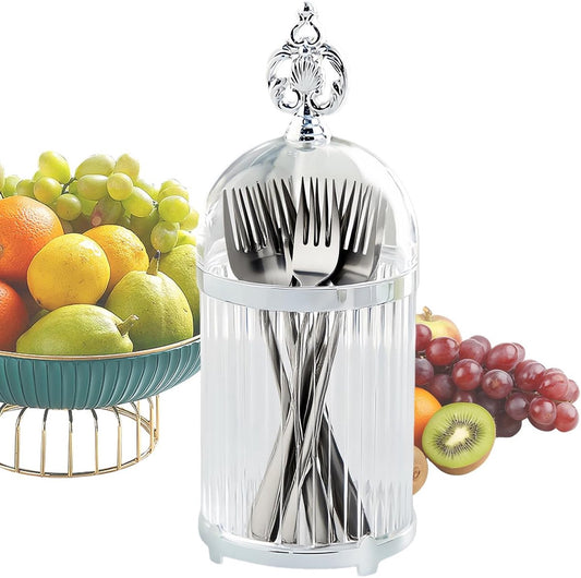Cutlery basket - kitchen utensil storage rack - cutlery tray - cutlery holder - multifunctional storage unit, V1188-ZXY-11219