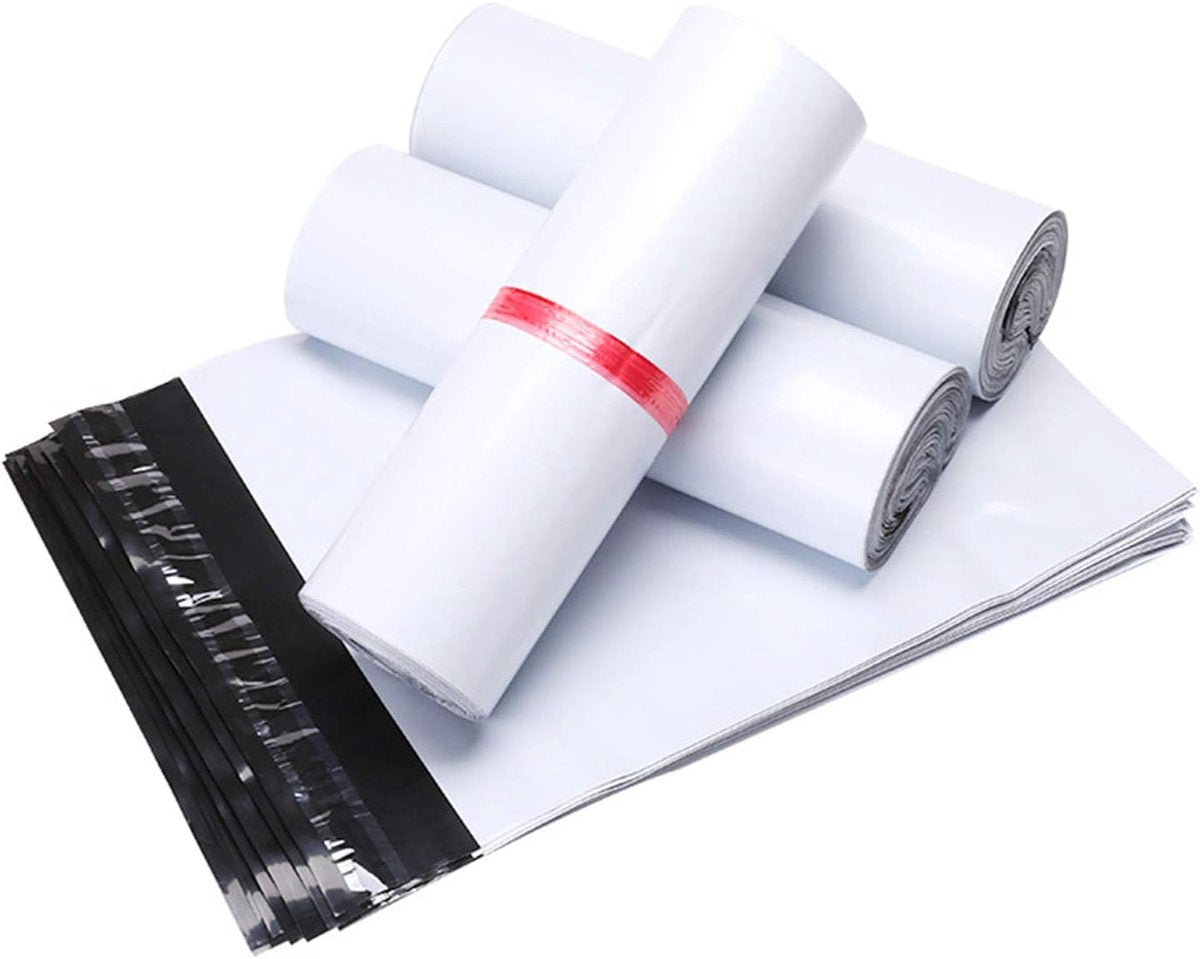 100-pack - Lightweight - High Strength - Logistics Packaging Bags - Self-Adhesive - Waterproof (32*45cm) V1188-ZXY-11227