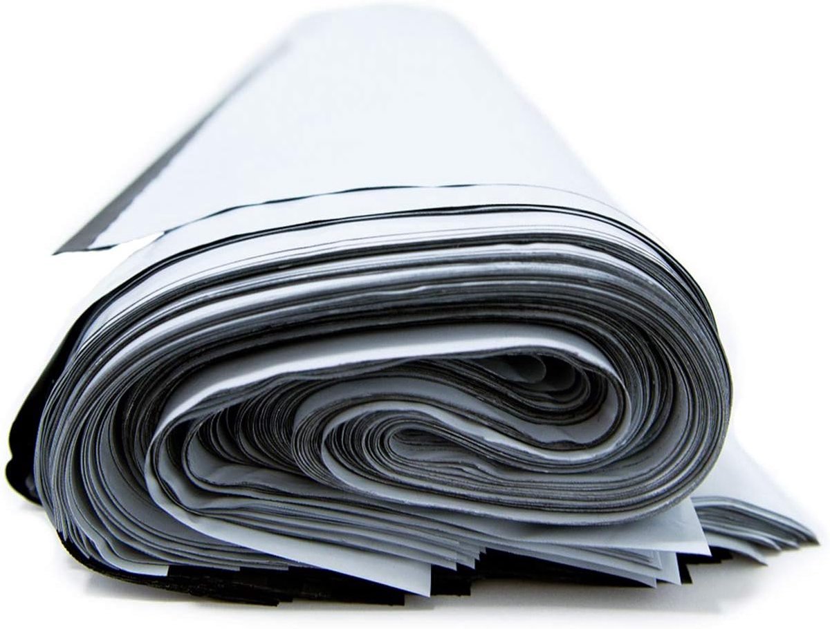 100-pack - Lightweight - High Strength - Logistics Packaging Bags - Self-Adhesive - Waterproof (32*45cm) V1188-ZXY-11227