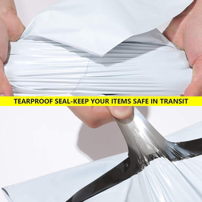 100-pack - Lightweight - High Strength - Logistics Packaging Bags - Self-Adhesive - Waterproof (32*45cm) V1188-ZXY-11227
