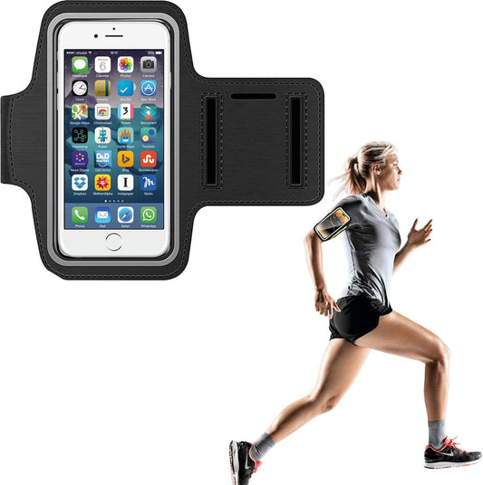 Phone Holder for Running - Running Armband - Suitable for phones up to 6.5 inches - Lightweight and universal V1188-ZXY-11236