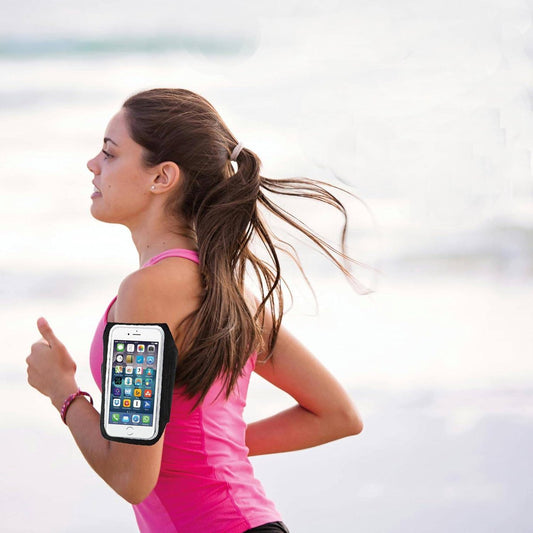 Phone Holder for Running - Running Armband - Suitable for phones up to 6.5 inches - Lightweight and universal V1188-ZXY-11236