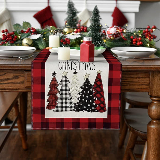 Table Runner - Christmas Table Runner - Christmas Decorations - Christmas Table Runner 33x183 cm - Christmas V1188-ZXY-11237