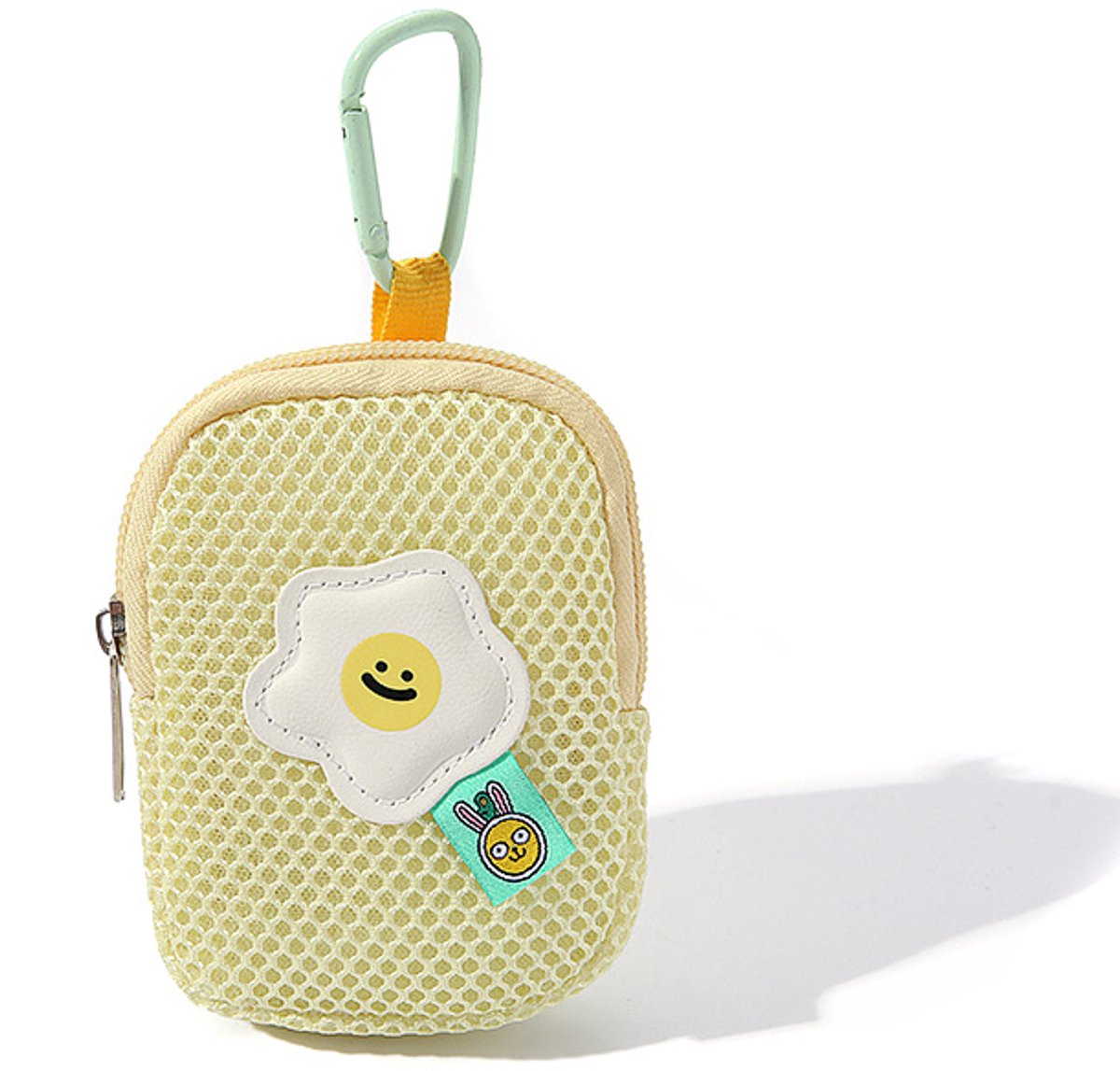 Storage Bag - Cute Mesh - Flowers - Keychain Wallet - Headphone Bag - Pendant Storage Bag - Multifunctional - V1188-ZXY-11245