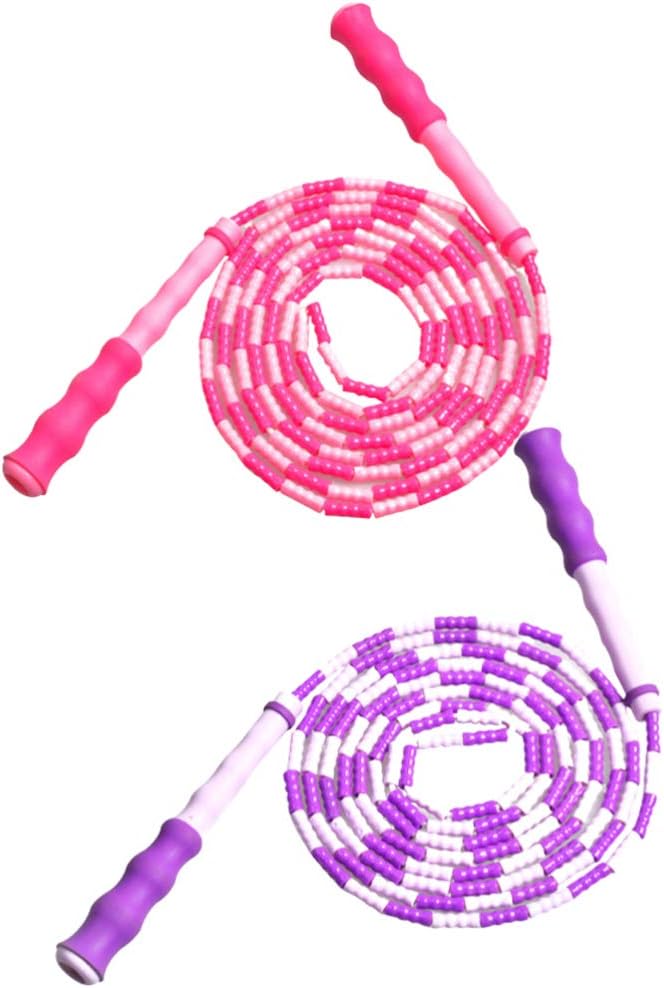2pcs Kid Jump Rope Exercise Jump Rope Workout Fitness Jump Rope V1188-ZXY-117-0005