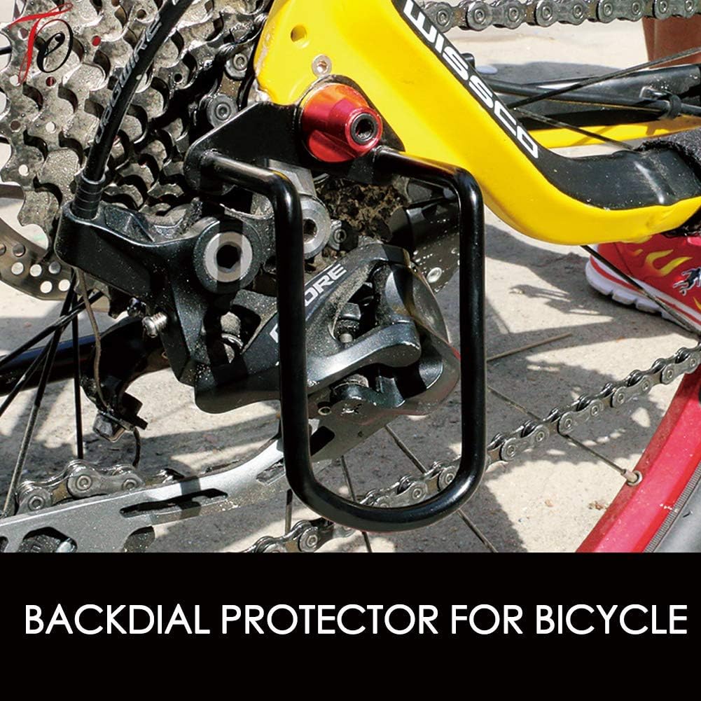 Universal Bike Bicycle Rear Derailleur Guard Rack Protector, Gear Shifter Chain Guard, Dial Protector-Style A V1188-ZXY-117-0007