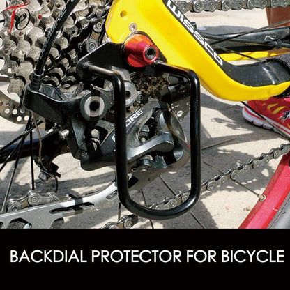 Universal Bike Bicycle Rear Derailleur Guard Rack Protector, Gear Shifter Chain Guard, Dial Protector-Style A V1188-ZXY-117-0007