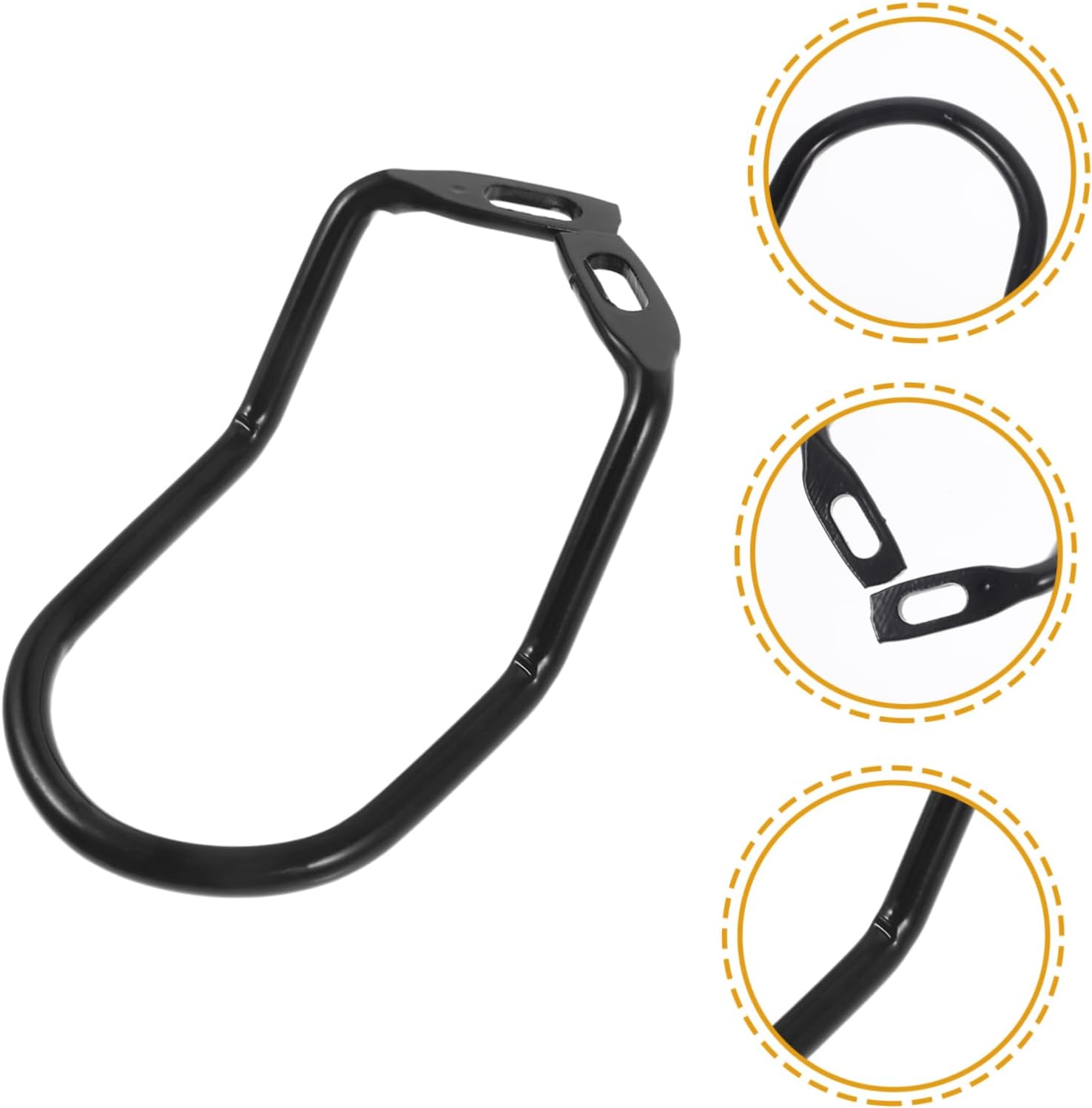 1 set of durable rear derailleur protectors for folding mountain bikes, easy to install-Style C V1188-ZXY-117-0009