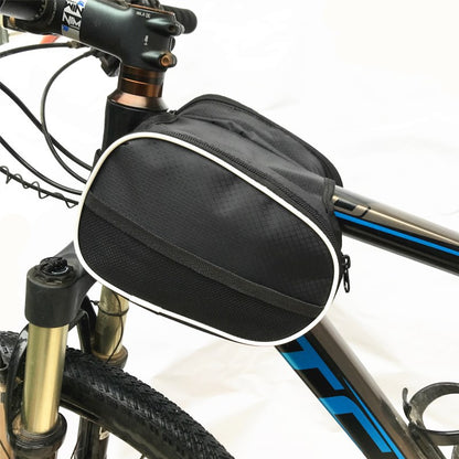 2 artikelen - Fietsstuurtassen - Waterdichte fietsframe-stuurtassen - Fiets bovenbuistassen - Fietsuitrusting V1188-ZXY-117-0011