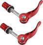 2pcs M6*65mm Aluminium Alloy Bicycle Seat Post Quick Release Pin Seatpost Skewer Bolt Red V1188-ZXY-117-0012