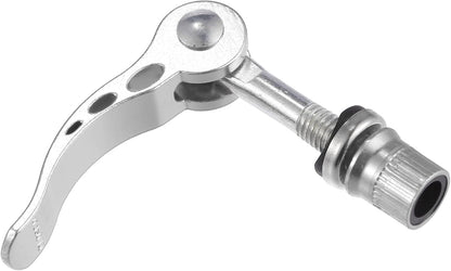 2pcs M6*65mm Aluminium Alloy Bicycle Seat Post Quick Release Pin Seatpost Skewer Bolt Silver Tone V1188-ZXY-117-0013