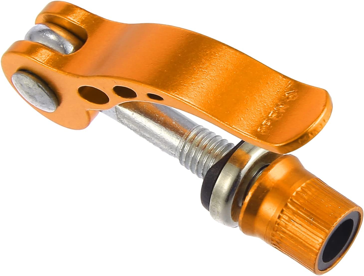 2pcs M6*65mm Aluminium Alloy Bicycle Seat Post Quick Release Pin Seatpost Skewer Bolt Yellow V1188-ZXY-117-0015
