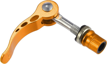 2pcs M6*65mm Aluminium Alloy Bicycle Seat Post Quick Release Pin Seatpost Skewer Bolt Yellow V1188-ZXY-117-0015