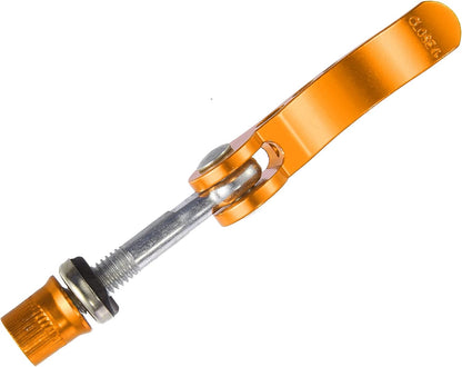 2pcs M6*65mm Aluminium Alloy Bicycle Seat Post Quick Release Pin Seatpost Skewer Bolt Yellow V1188-ZXY-117-0015